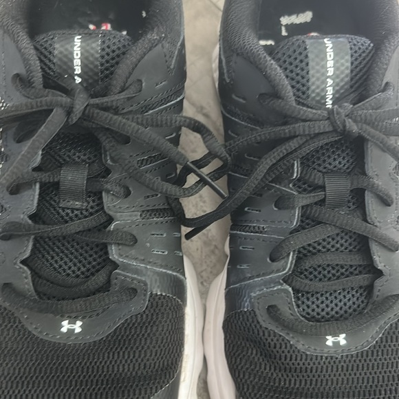 UNDER ARMOUR MICRO G Sneakers SPEED SWIFT I WILL Lightweight Black/White size 8 - Picture 7 of 10